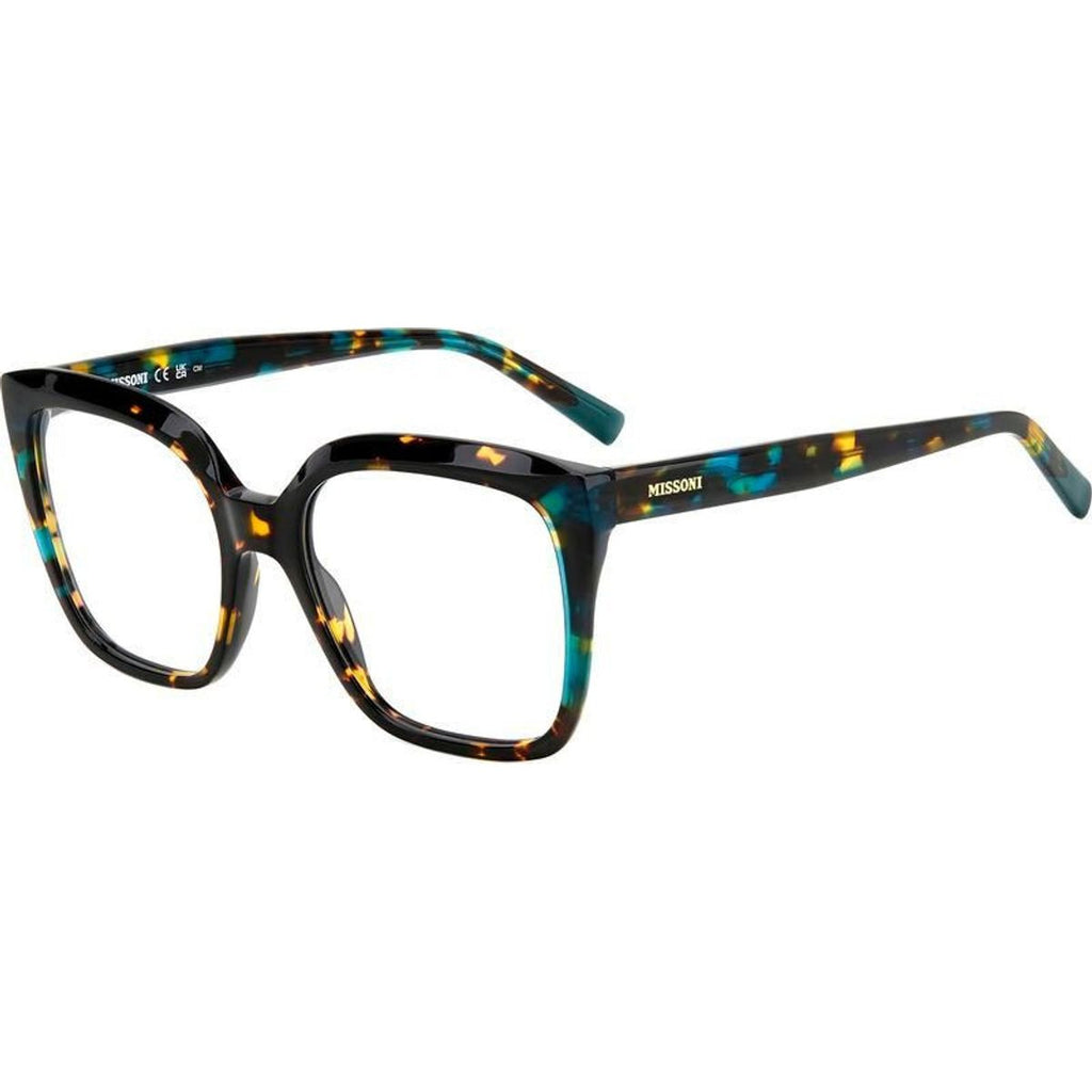 MIS 0158, Havana Green/Clear Lenses