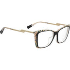 MIS 0166/G, Black Green Pattern/Clear Lenses