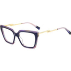 MIS 0167, Blue Pattern/Clear Lenses