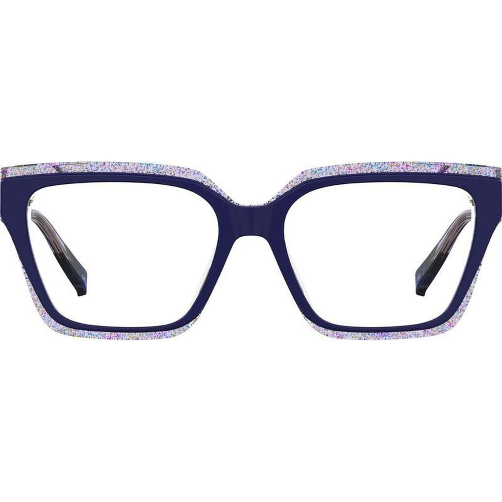 MIS 0167, Blue Pattern/Clear Lenses