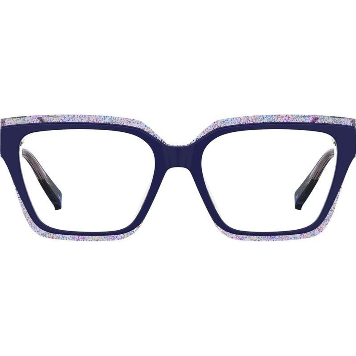 MIS 0167, Blue Pattern/Clear Lenses