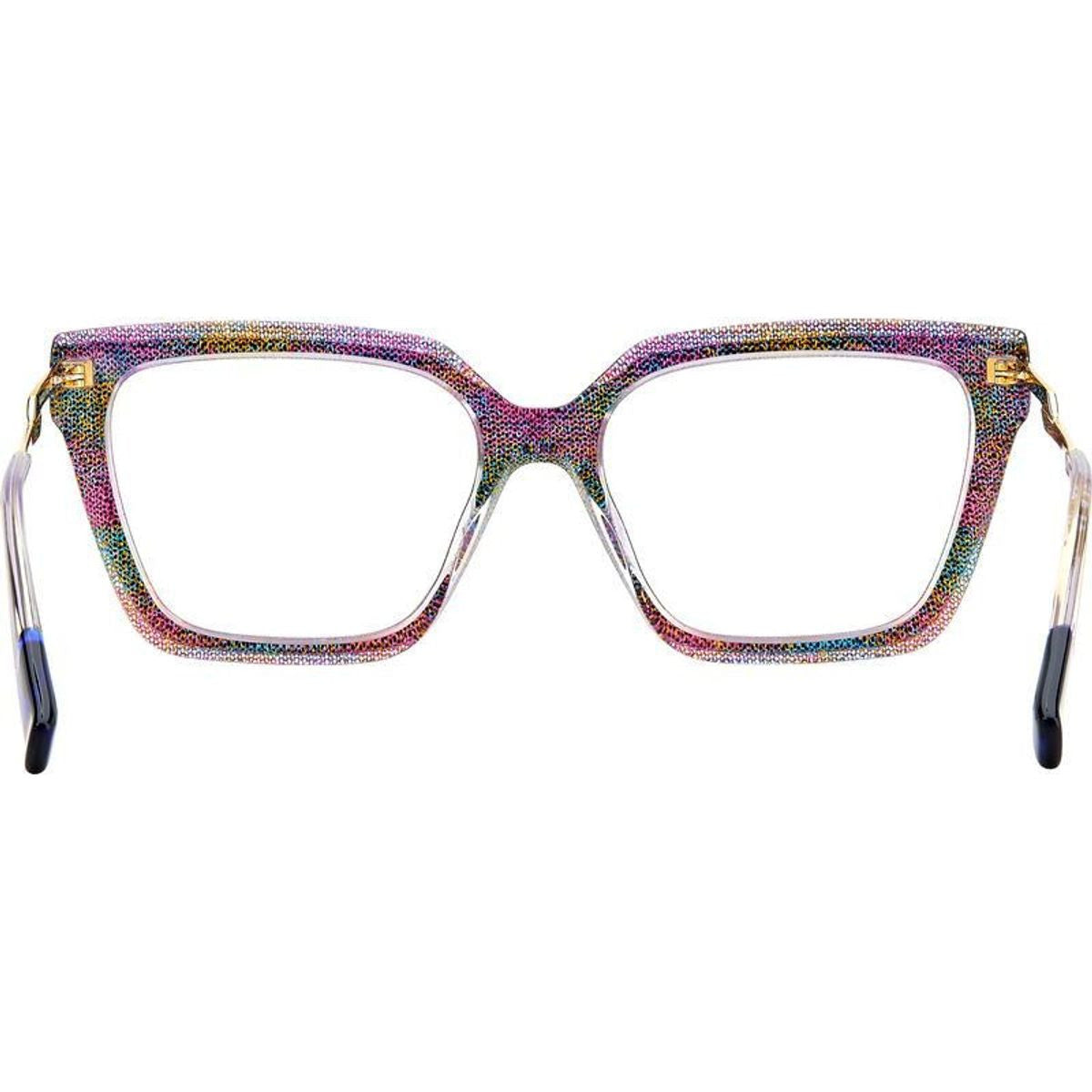 MIS 0167, Blue Pattern/Clear Lenses