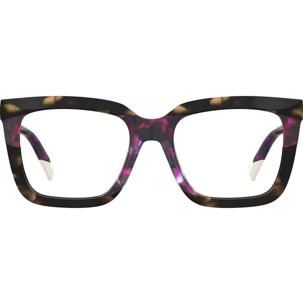 MIS 0173, Fuchsia Havana/Clear Lenses