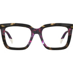 MIS 0173, Fuchsia Havana/Clear Lenses