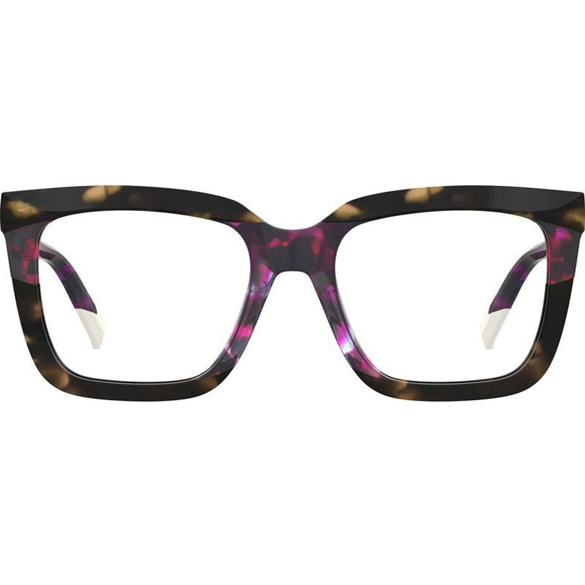 MIS 0173, Fuchsia Havana/Clear Lenses