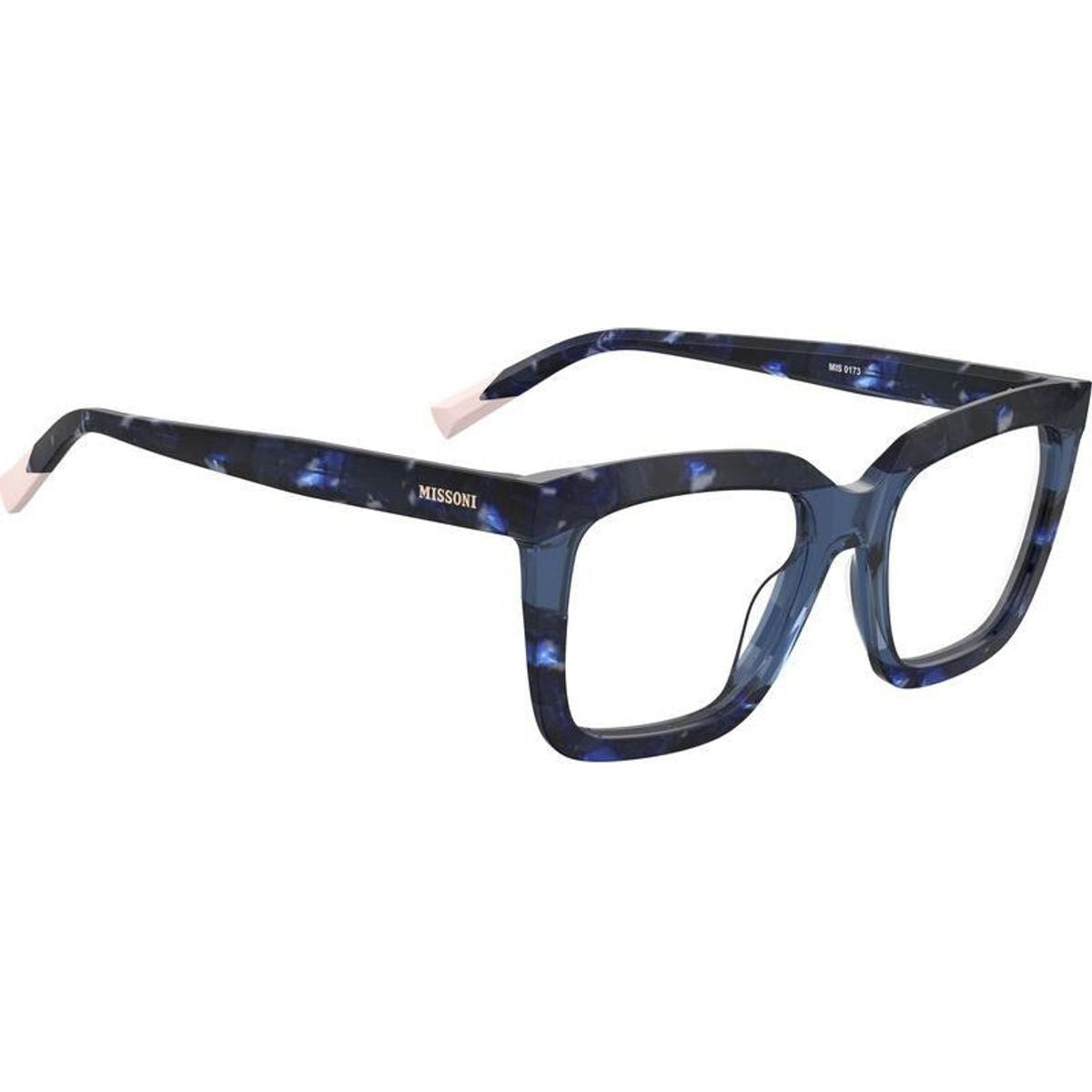 MIS 0173, Pearled Blue/Clear Lenses