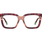 MIS 0173, Pink Havana/Clear Lenses