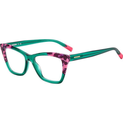 MIS 0174, Green Pink Havana/Clear Lenses
