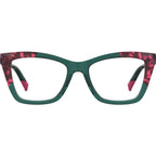 MIS 0174, Green Pink Havana/Clear Lenses