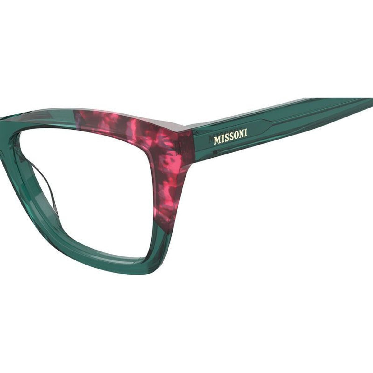 MIS 0174, Green Pink Havana/Clear Lenses