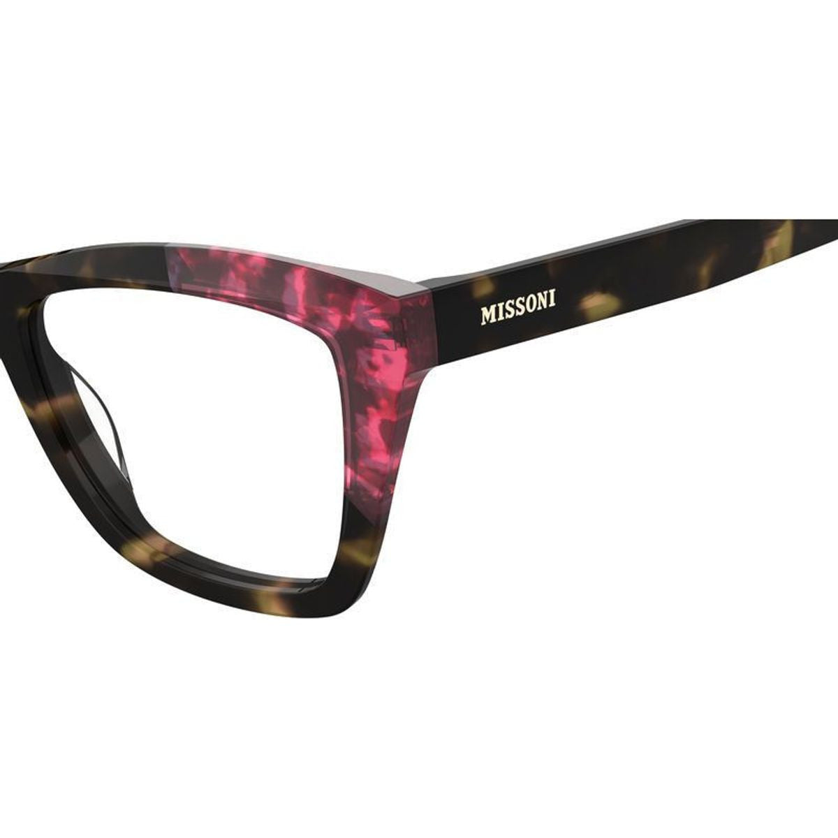 MIS 0174, Havana Pink/Clear Lenses