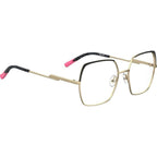 MIS 0180, Gold Black/Clear Lenses