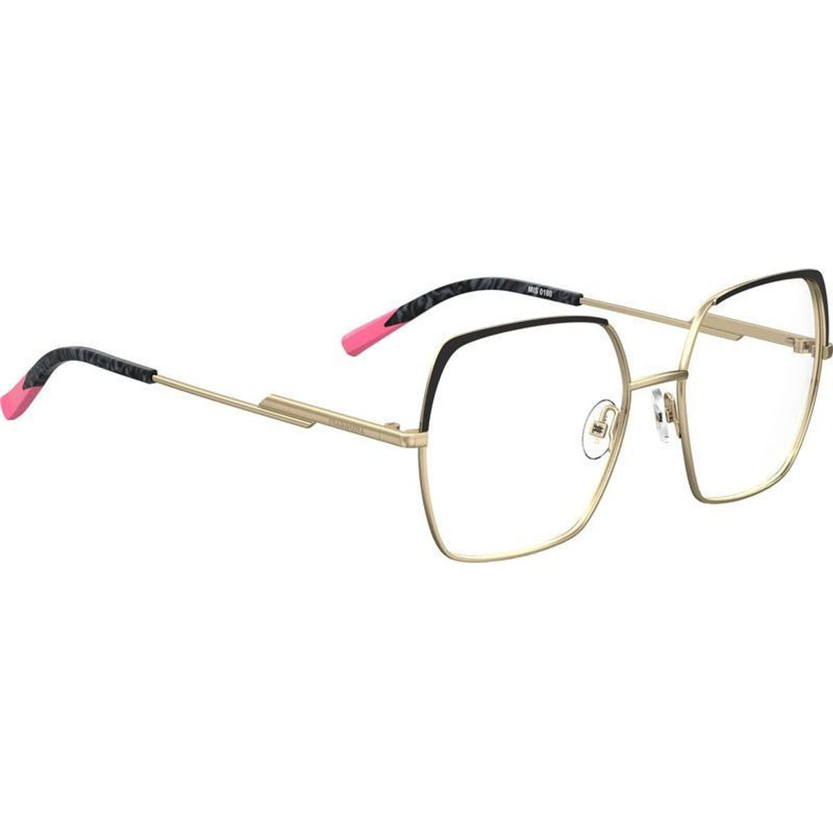 MIS 0180, Gold Black/Clear Lenses