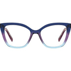MIS 0184, Plum Blue/Clear Lenses
