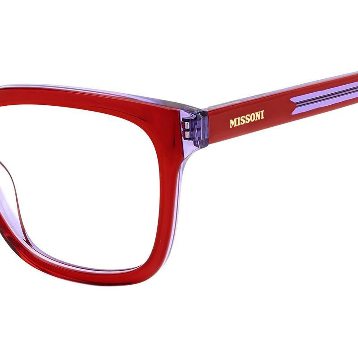 MIS 0209, Red Violet/Clear Lenses