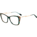 MIS 0166/G, Pink Green Pattern/Clear Lenses
