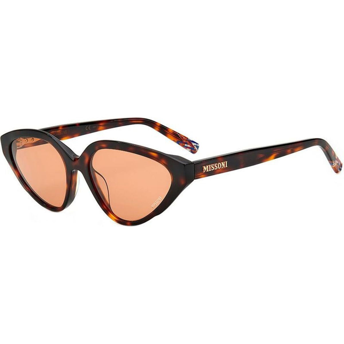 MIS0010/S, Red Havana/Orange Lenses