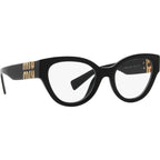 01VV, Black/Clear Lenses 52 Eye Size