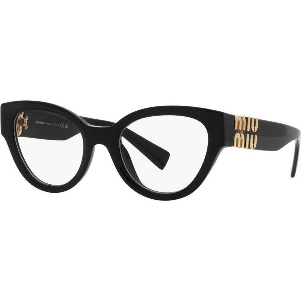 01VV, Black/Clear Lenses 52 Eye Size