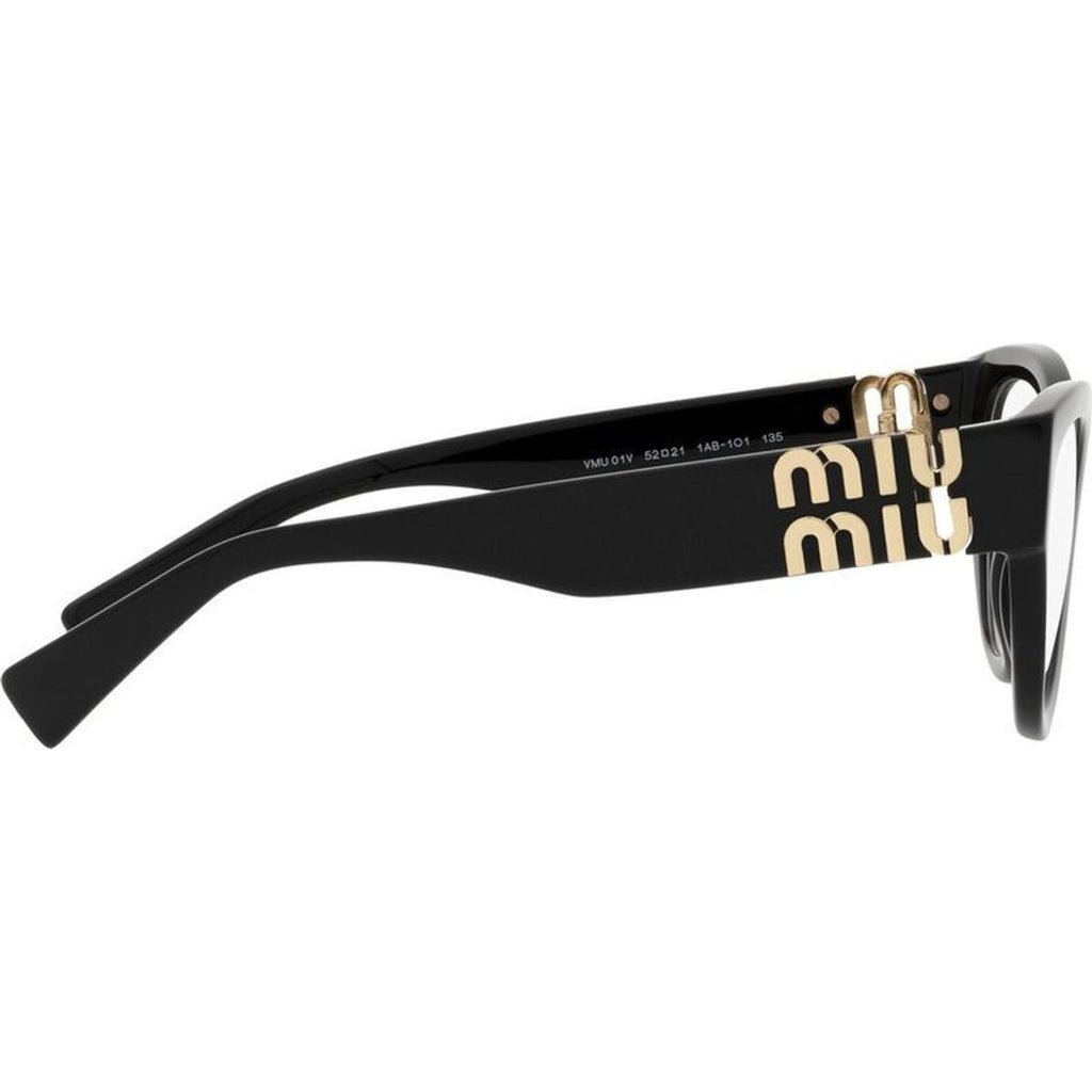 01VV, Black/Clear Lenses 52 Eye Size
