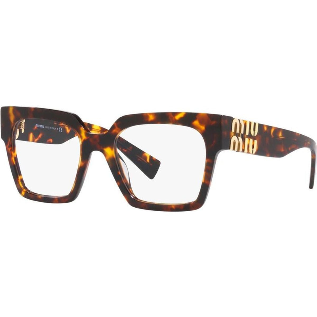 04UV, Honey Havana/Clear Lenses
