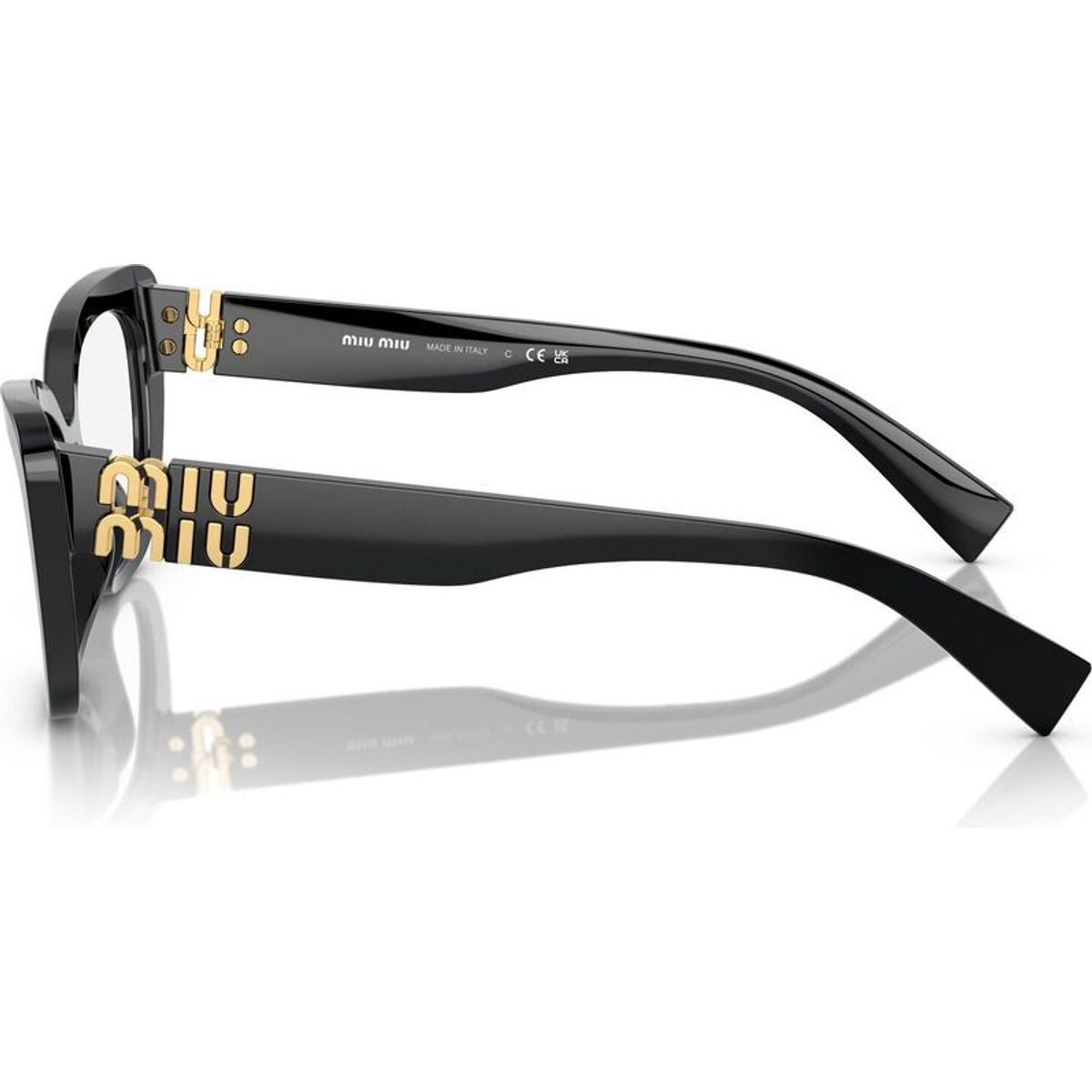 05VV, Black/Clear Lenses 55 Eye Size