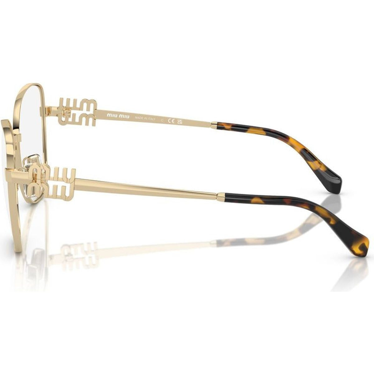 50XV, Pale Gold/Clear Lenses 56 Eye Size