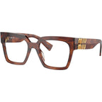 04UV, Striped Tobacco/Clear Lenses