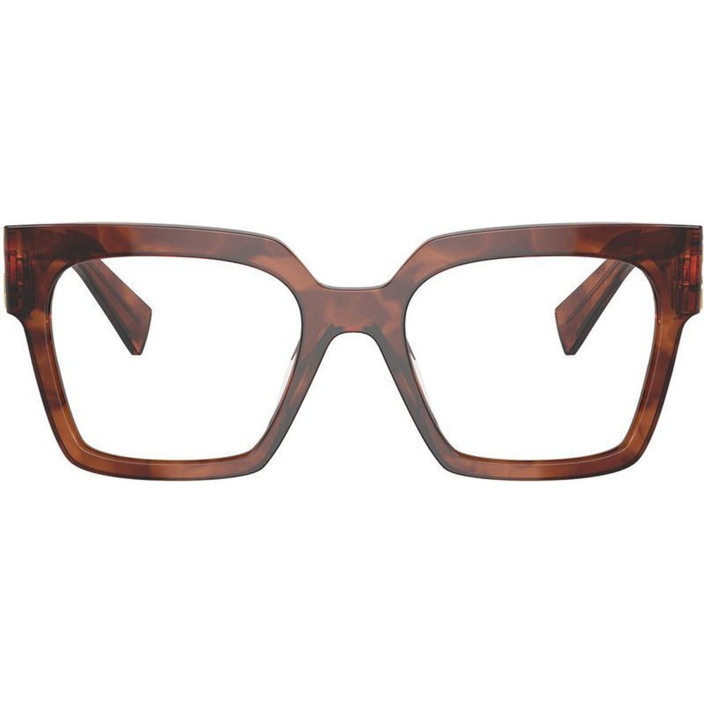 04UV, Striped Tobacco/Clear Lenses