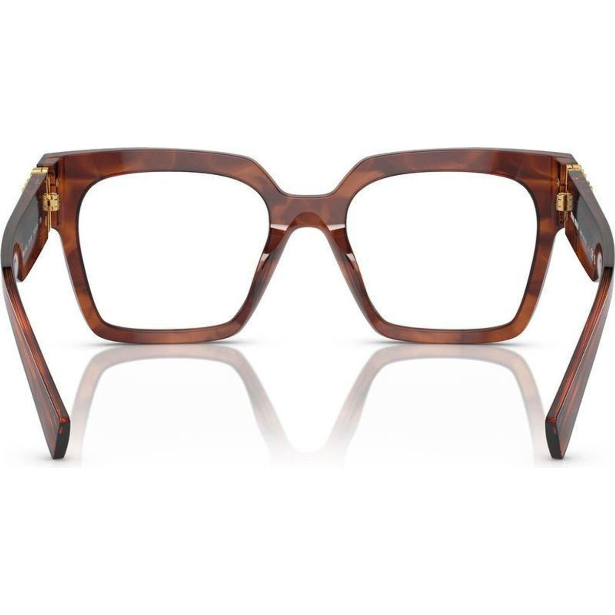 04UV, Striped Tobacco/Clear Lenses