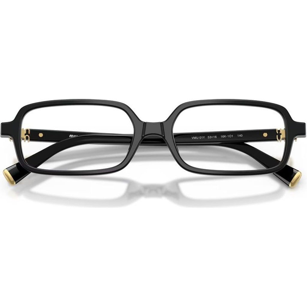 MU01YV, Black/Clear Lenses 51 Eye Size