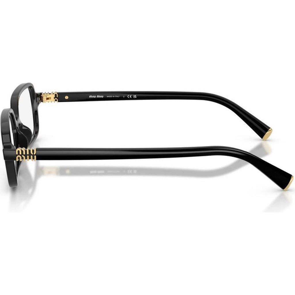 MU01YV, Black/Clear Lenses 51 Eye Size