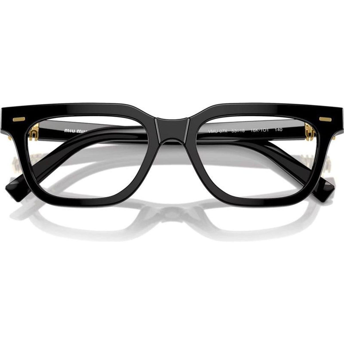 MU07XV, Black/Clear Lenses 53 Eye Size