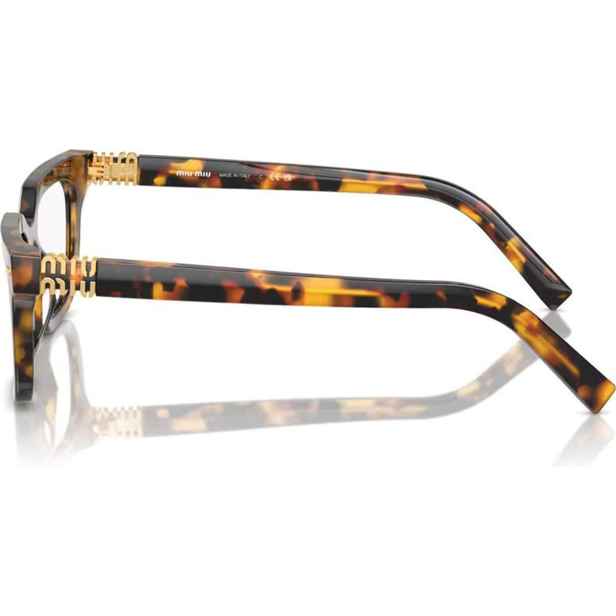 MU07XV, Honey Havana/Clear Lenses 53 Eye Size