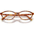 MU09XV, Light Havana/Clear Lenses 53 Eye Size
