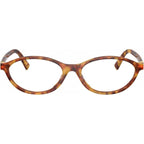 MU09XV, Light Havana/Clear Lenses 53 Eye Size