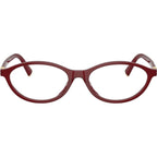 MU09XV, Opal Burgundy/Clear Lenses 53 Eye Size
