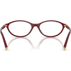 MU09XV, Opal Burgundy/Clear Lenses 53 Eye Size