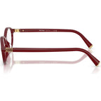 MU09XV, Opal Burgundy/Clear Lenses 53 Eye Size