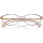 MU09XV, Transparent Mauve/Clear Lenses 53 Eye Size