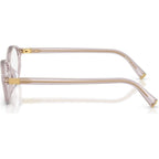 MU09XV, Transparent Mauve/Clear Lenses 53 Eye Size