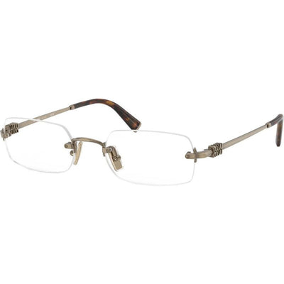 MU50YV, Old Gold/Clear Lenses 52 Eye Size