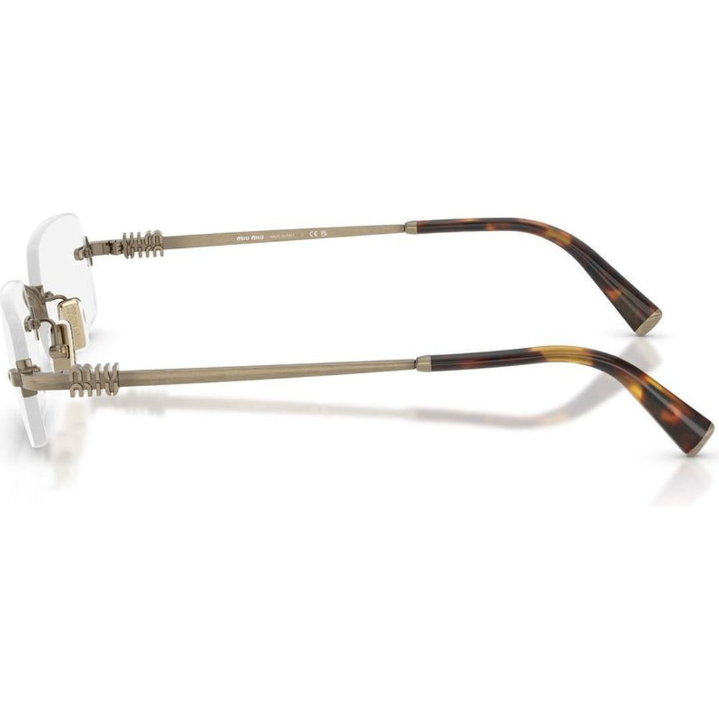 MU50YV, Old Gold/Clear Lenses 52 Eye Size