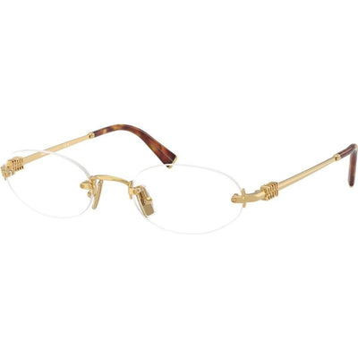 MU53WV, Gold/Clear Lenses 51 Eye Size