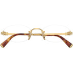 MU53WV, Gold/Clear Lenses 51 Eye Size