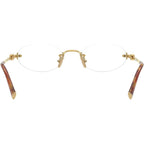 MU53WV, Gold/Clear Lenses 51 Eye Size
