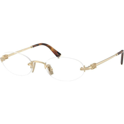 MU53WV, Pale Gold/Clear Lenses 51 Eye Size
