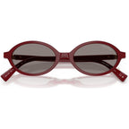 MU04ZS, Opaline Bordeaux/Dark Grey Lenses
