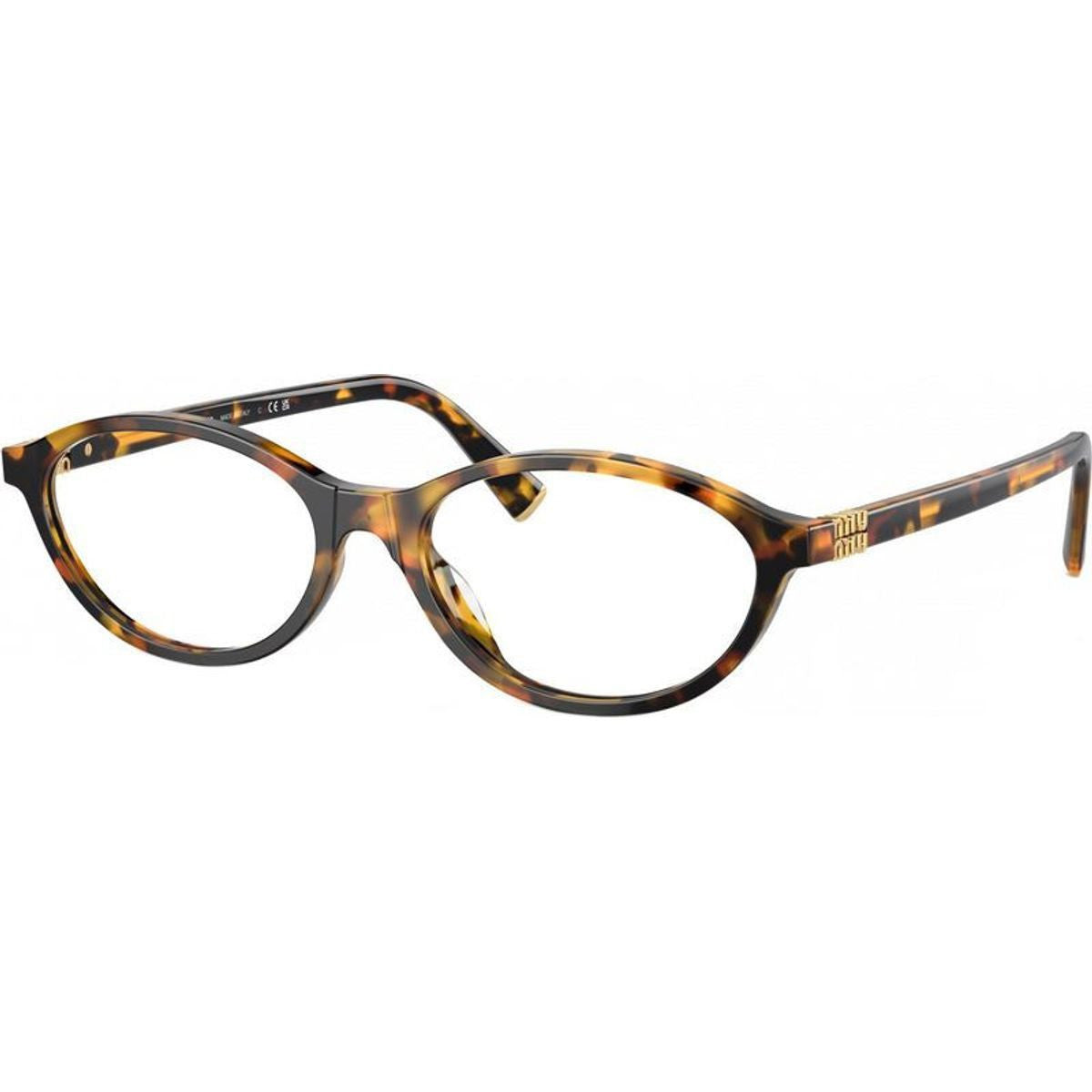 MU09XV, Honey Havana/Clear Lenses 53 Eye Size