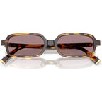 MU11ZS, Honey Havana/Light Purple Brown Lenses